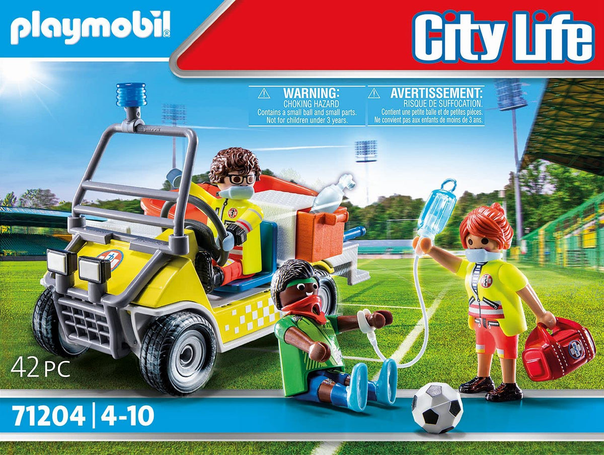 Playmobil Rescue Cart – Emergency Medical Rescue Playset (Ages 4-10)