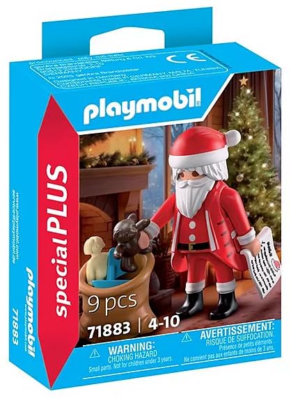 PLAYMOBIL Santa Claus with Gift List 0 Pieces – Festive Holiday Figure