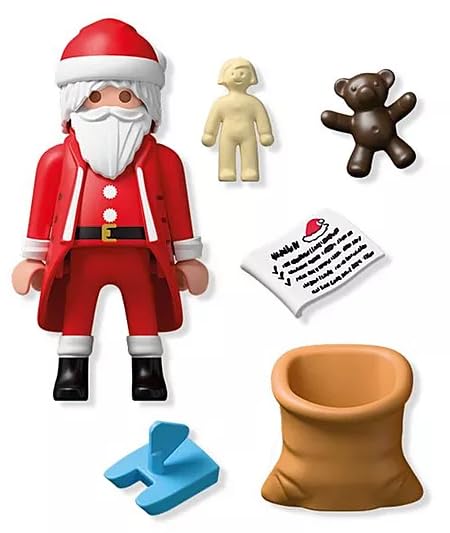 PLAYMOBIL Santa Claus with Gift List 0 Pieces – Festive Holiday Figure