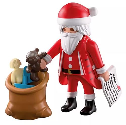 PLAYMOBIL Santa Claus with Gift List 0 Pieces – Festive Holiday Figure