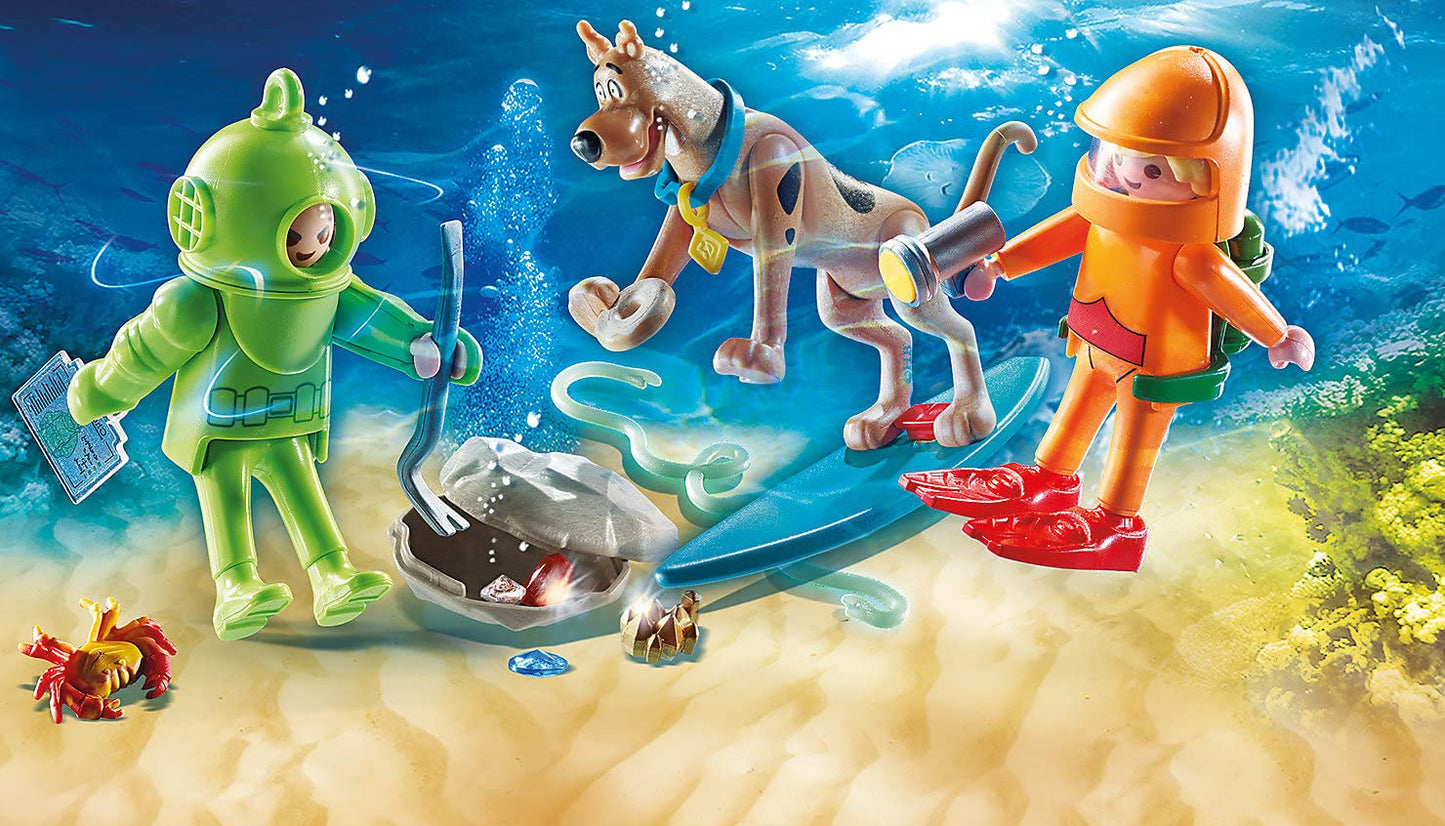 Playmobil Scooby-Doo! Adventure with Ghost of Captain Cutler – Underwater Mystery Set