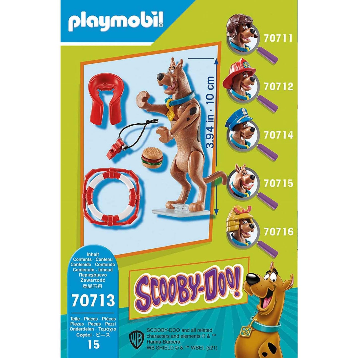 Playmobil Scooby-Doo! Collectible Lifeguard Figure – Beach Rescue Playset for Ages 5–12