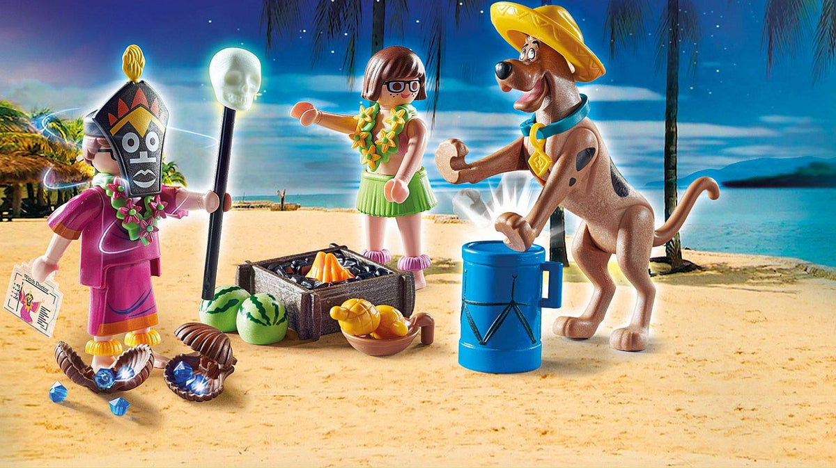 Playmobil Scooby-Doo! Adventure with Witch Doctor – Mystery Set for Ages 5–12