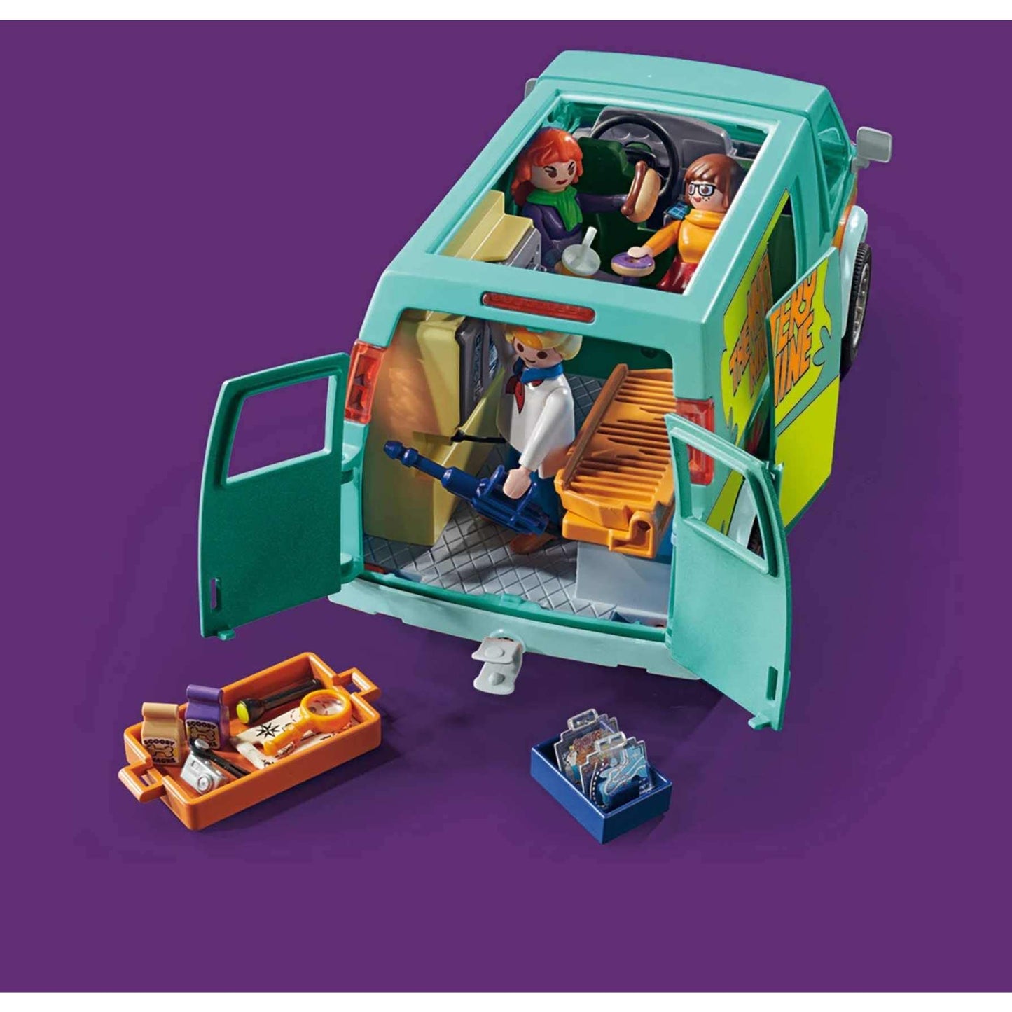 Playmobil Scooby-Doo Mystery Machine – Interactive Mystery Vehicle Playset