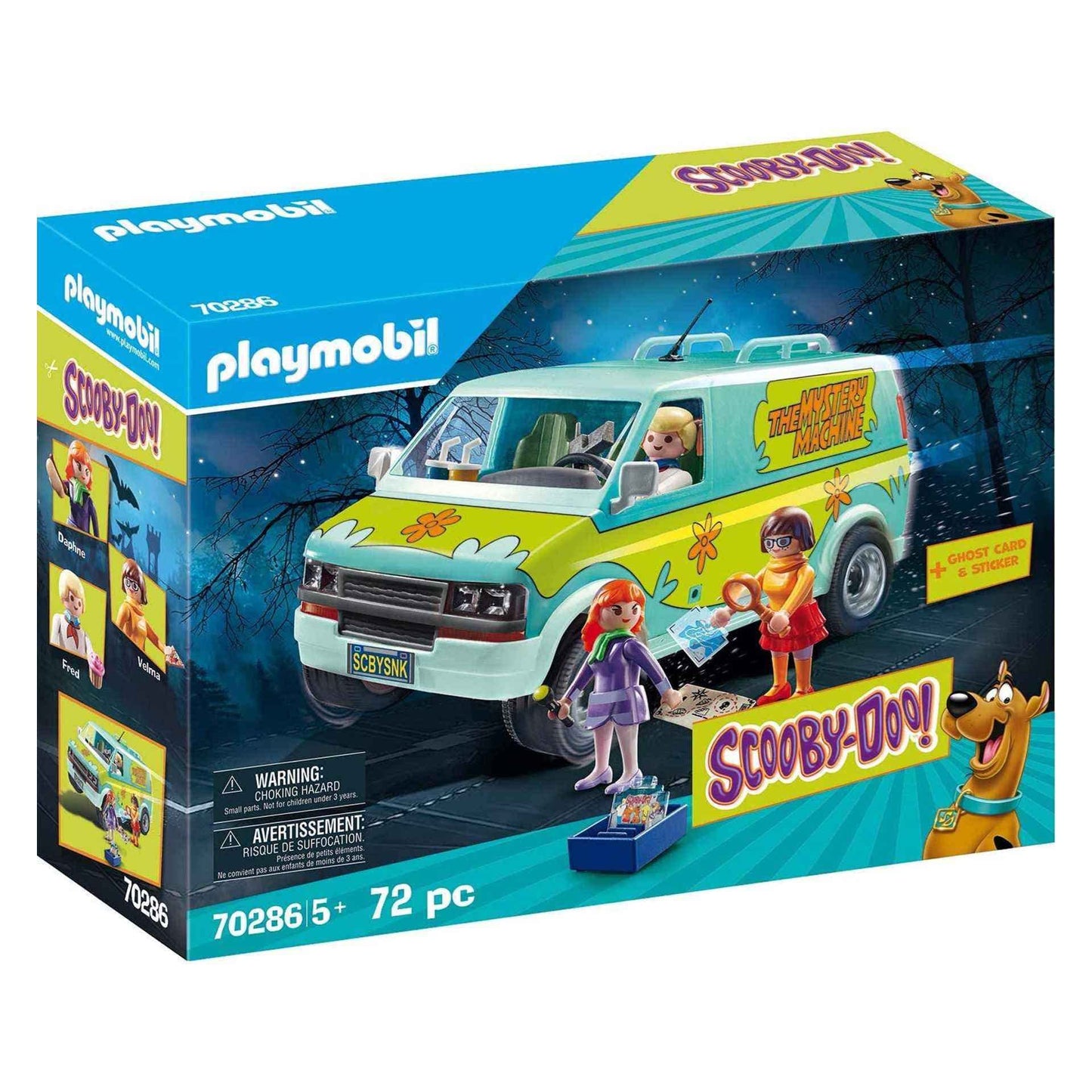 Playmobil Scooby-Doo Mystery Machine – Interactive Mystery Vehicle Playset