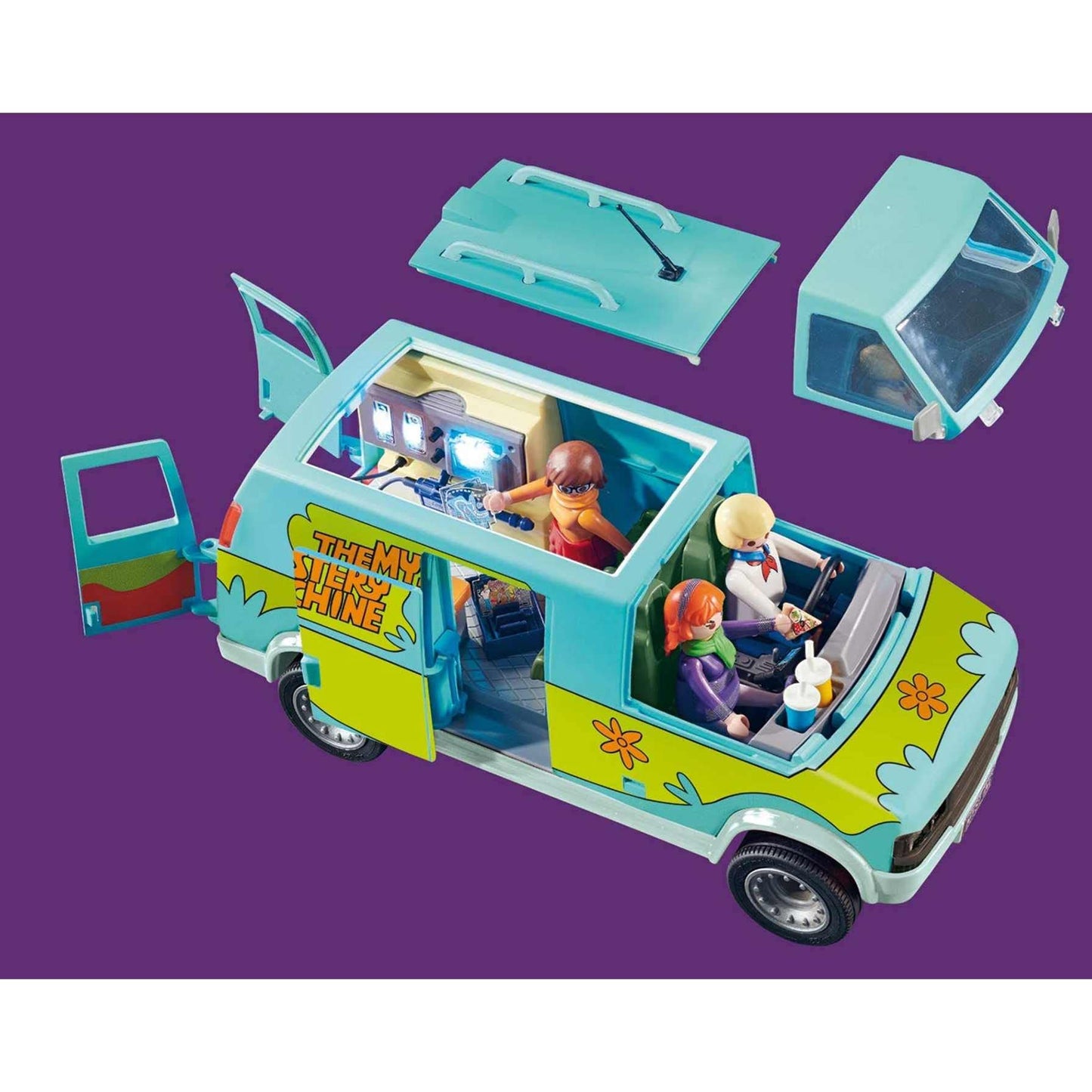 Playmobil Scooby-Doo Mystery Machine – Interactive Mystery Vehicle Playset