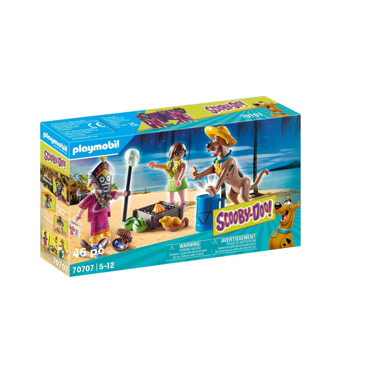 Playmobil Scooby-Doo! Adventure with Witch Doctor – Mystery Set for Ages 5–12