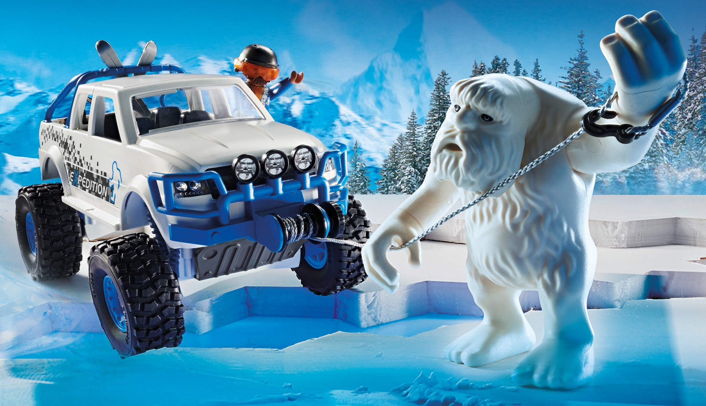 Playmobil Snow Beast Expedition – Off-Road Vehicle & Yeti Playset