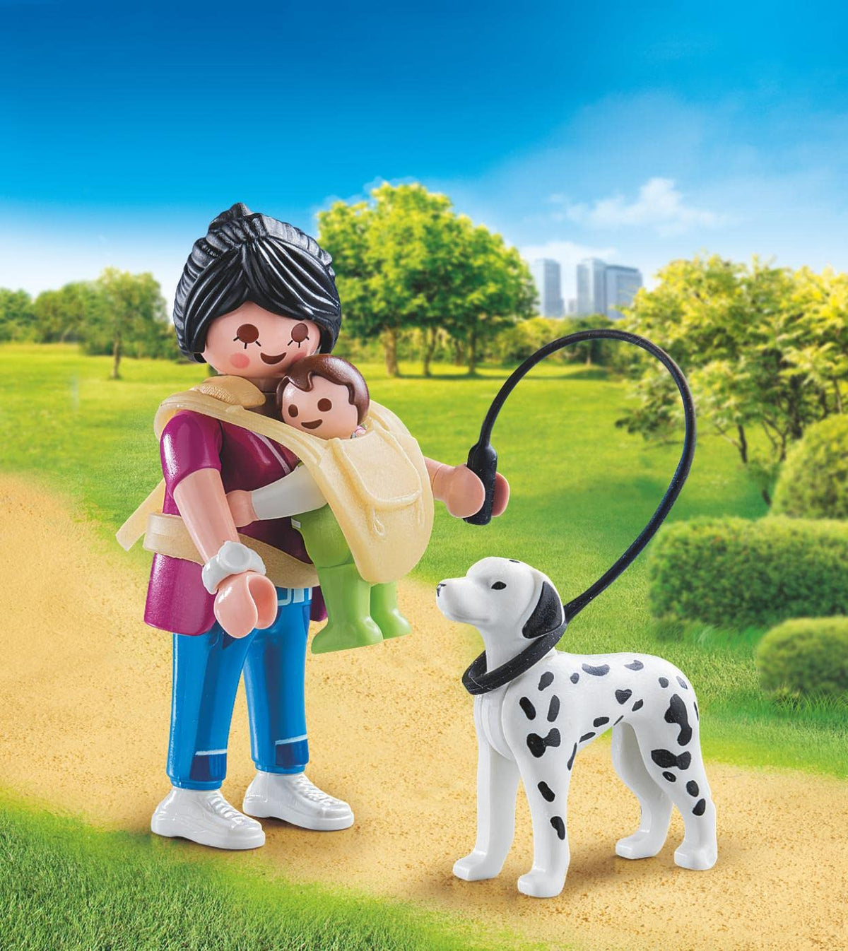 Playmobil Special Plus Mother with Baby and Dog – Imaginative Playset for Kids 4+
