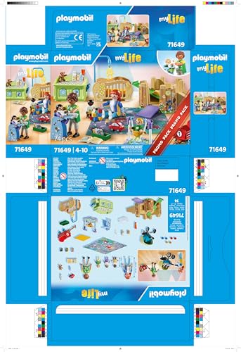 Playmobil Toddler Group – Imaginative Playset with Seesaw, Blocks, Crib & Stroller