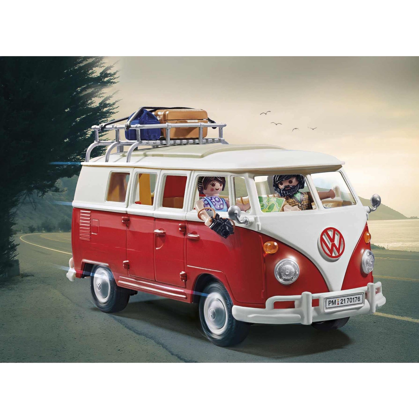Playmobil Volkswagen T1 Camping Bus – Realistic Camper Van Playset