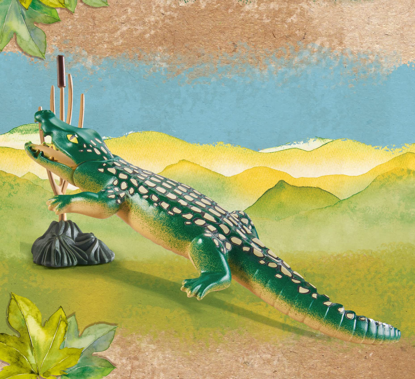 Playmobil Wiltopia Alligator – Eco-Friendly AR Selfie & Educational Card