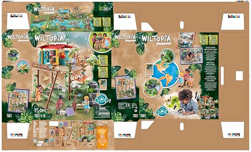 Playmobil Wiltopia Family Tree House – Eco-Friendly Rainforest Playset