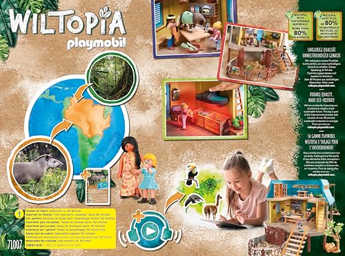 Playmobil Wiltopia Animal Care Station – Interactive Wildlife Clinic