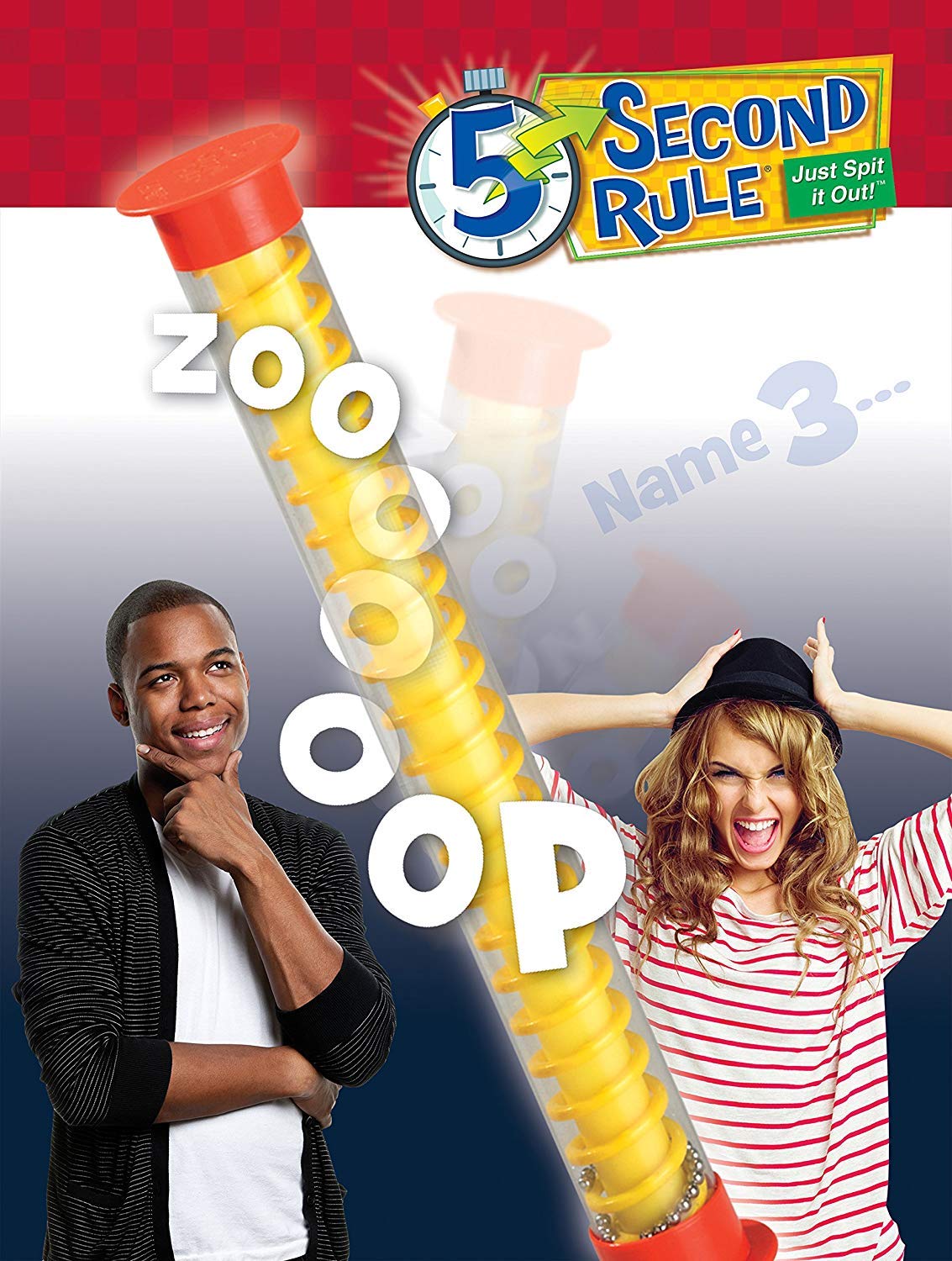 PlayMonster 5 Second Rule — Quick, Hilarious Party Game for Fast Thinking