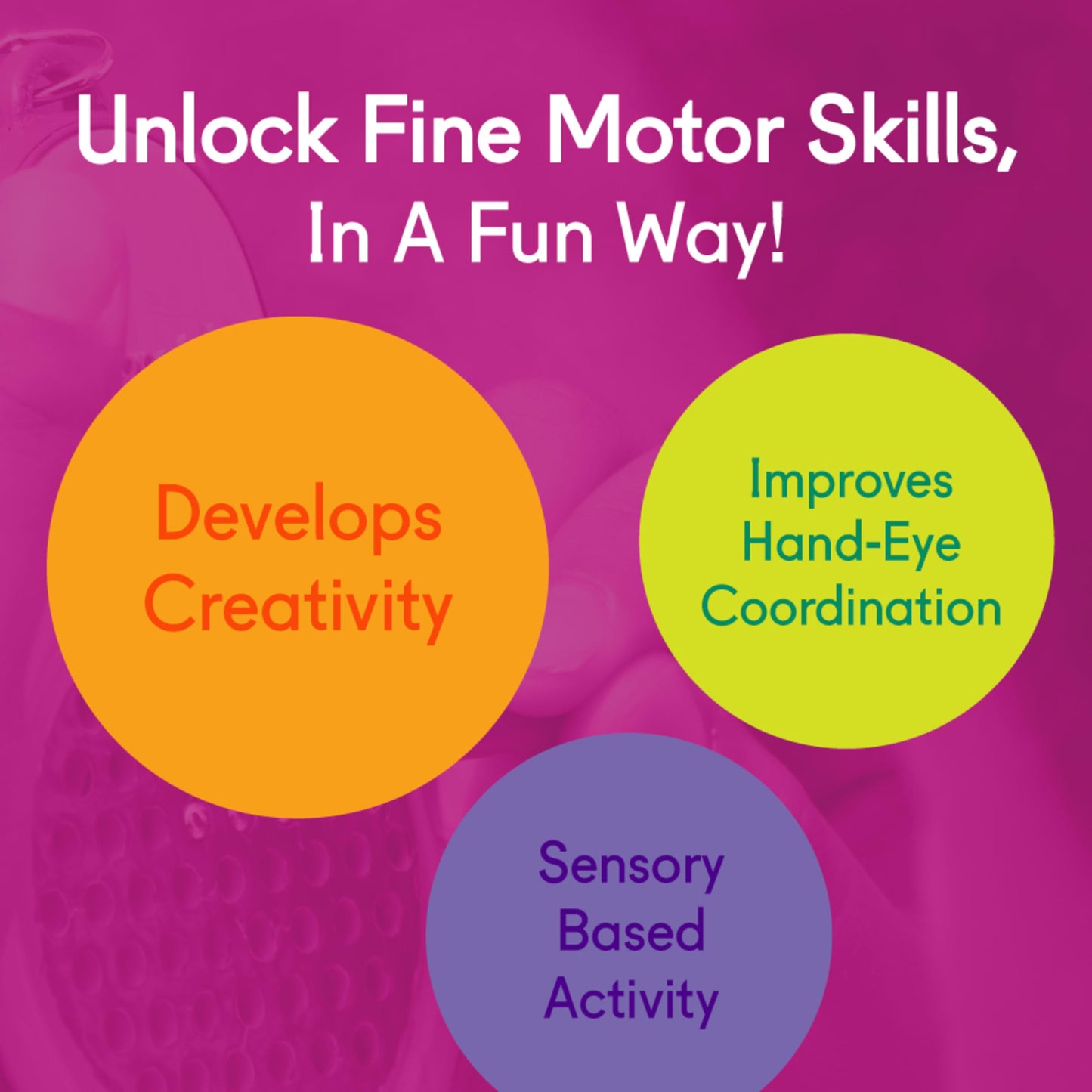 Magnatab Minis by PlayMonster – Sensory Magnetic Drawing Toy (Ages 3+) Mushroom Clip
