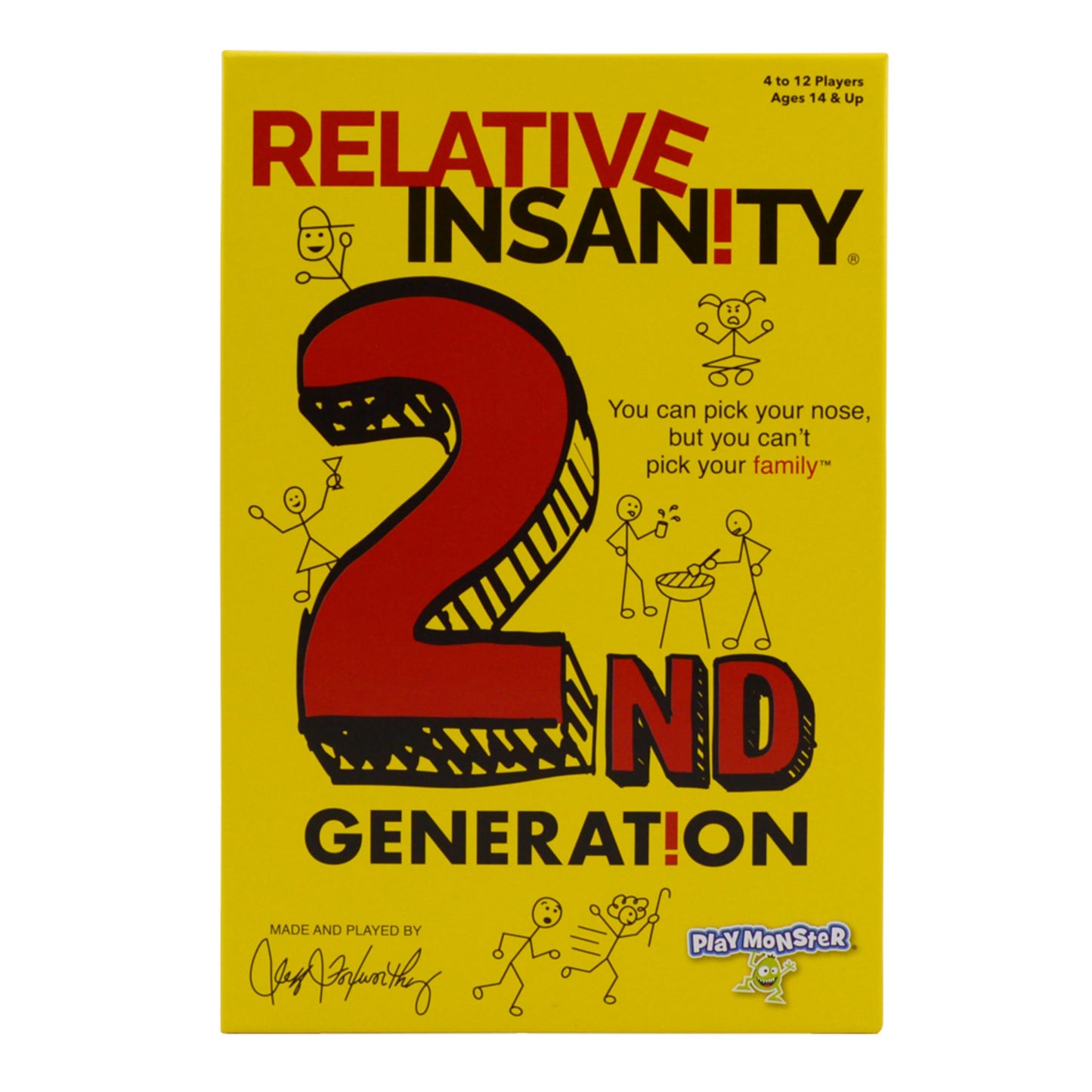 Relative Insanity by Jeff Foxworthy – Multi-Player Card Game | PlayMonster