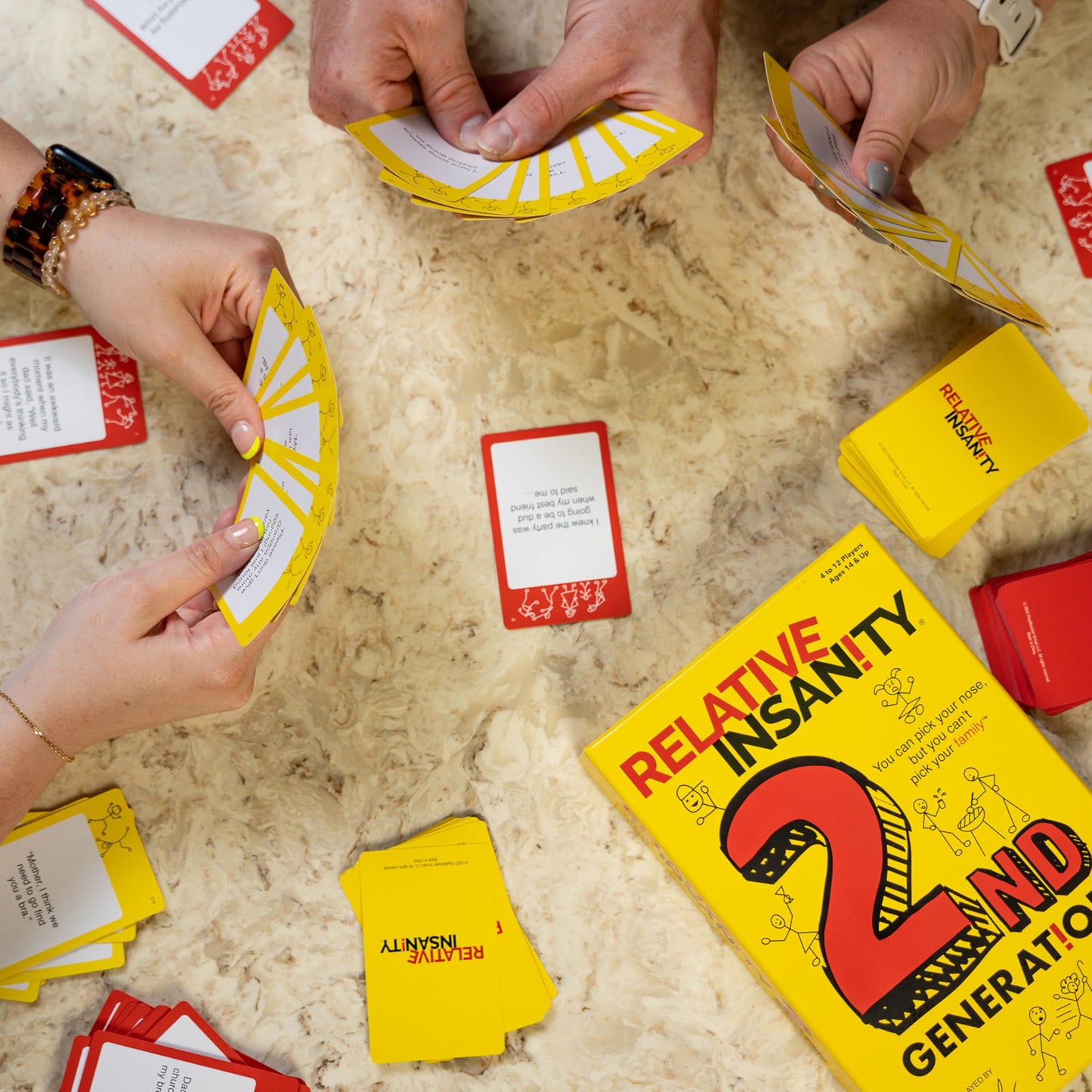 Relative Insanity by Jeff Foxworthy – Multi-Player Card Game | PlayMonster