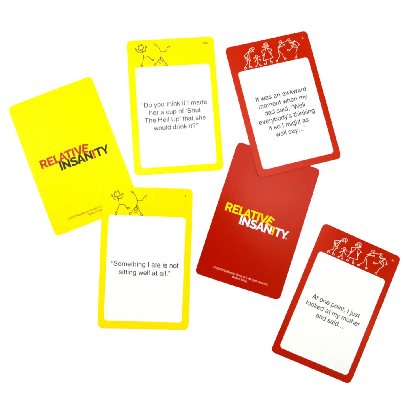 Relative Insanity by Jeff Foxworthy – Multi-Player Card Game | PlayMonster