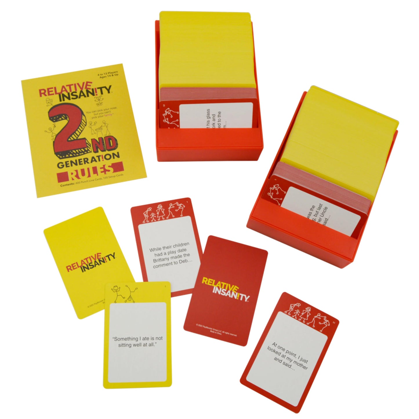 Relative Insanity by Jeff Foxworthy – Multi-Player Card Game | PlayMonster