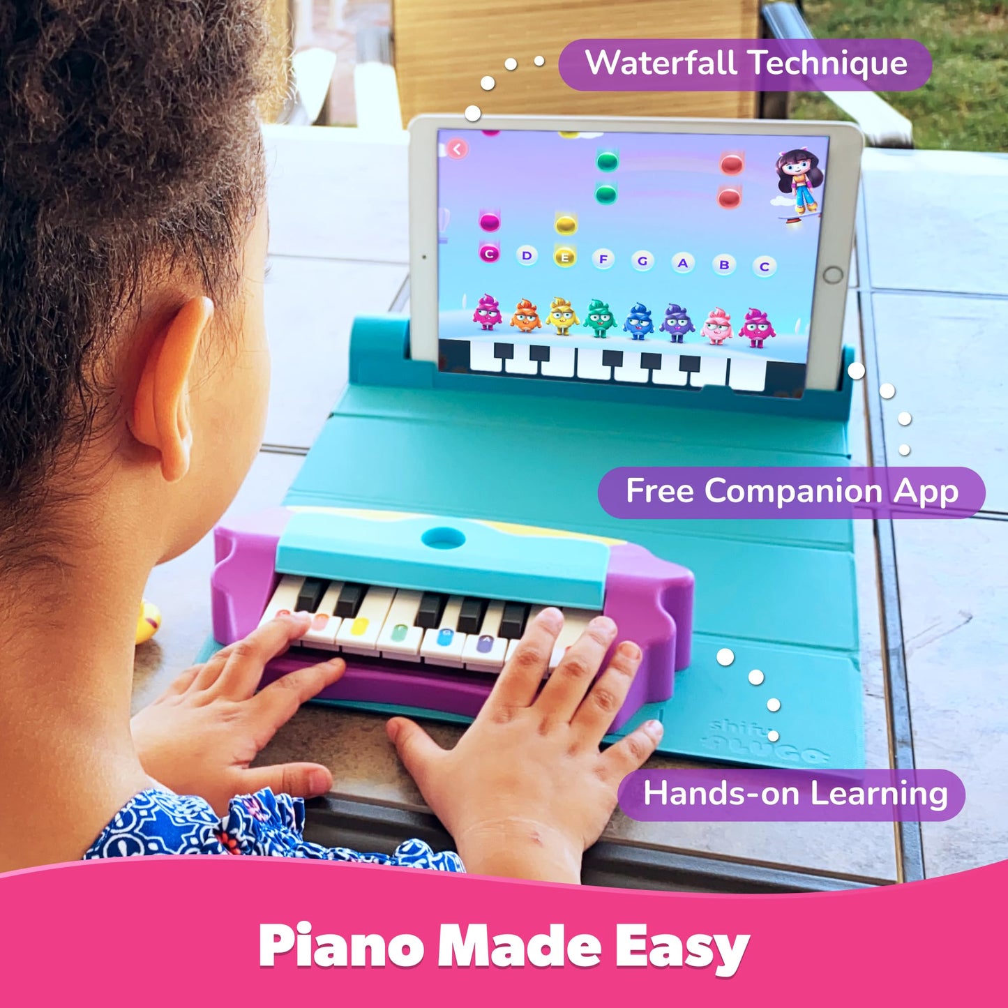 Plugo Tunes by PlayShifu (Kit+App) – Interactive Piano Starter for Kids 4–10