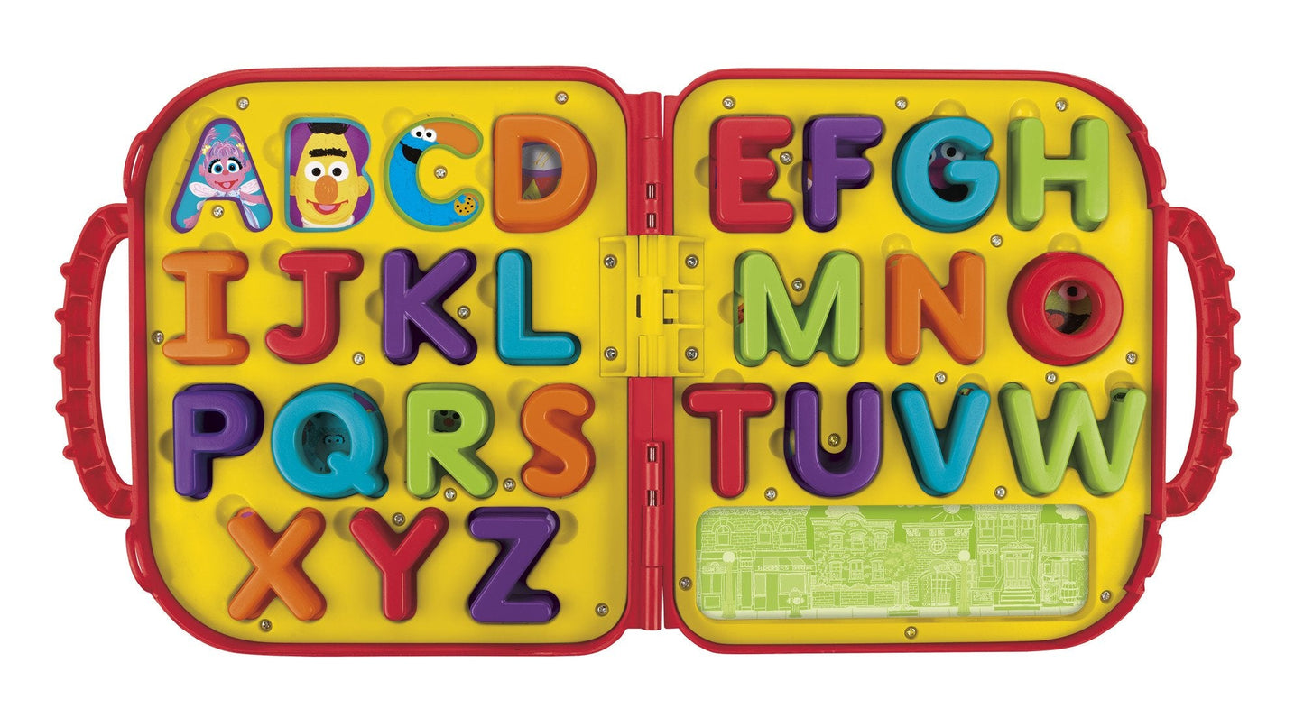 Playskool Sesame Street Elmo's On the Go Letters - 24 x 36 Inch Alphabet Set with Carry Case
