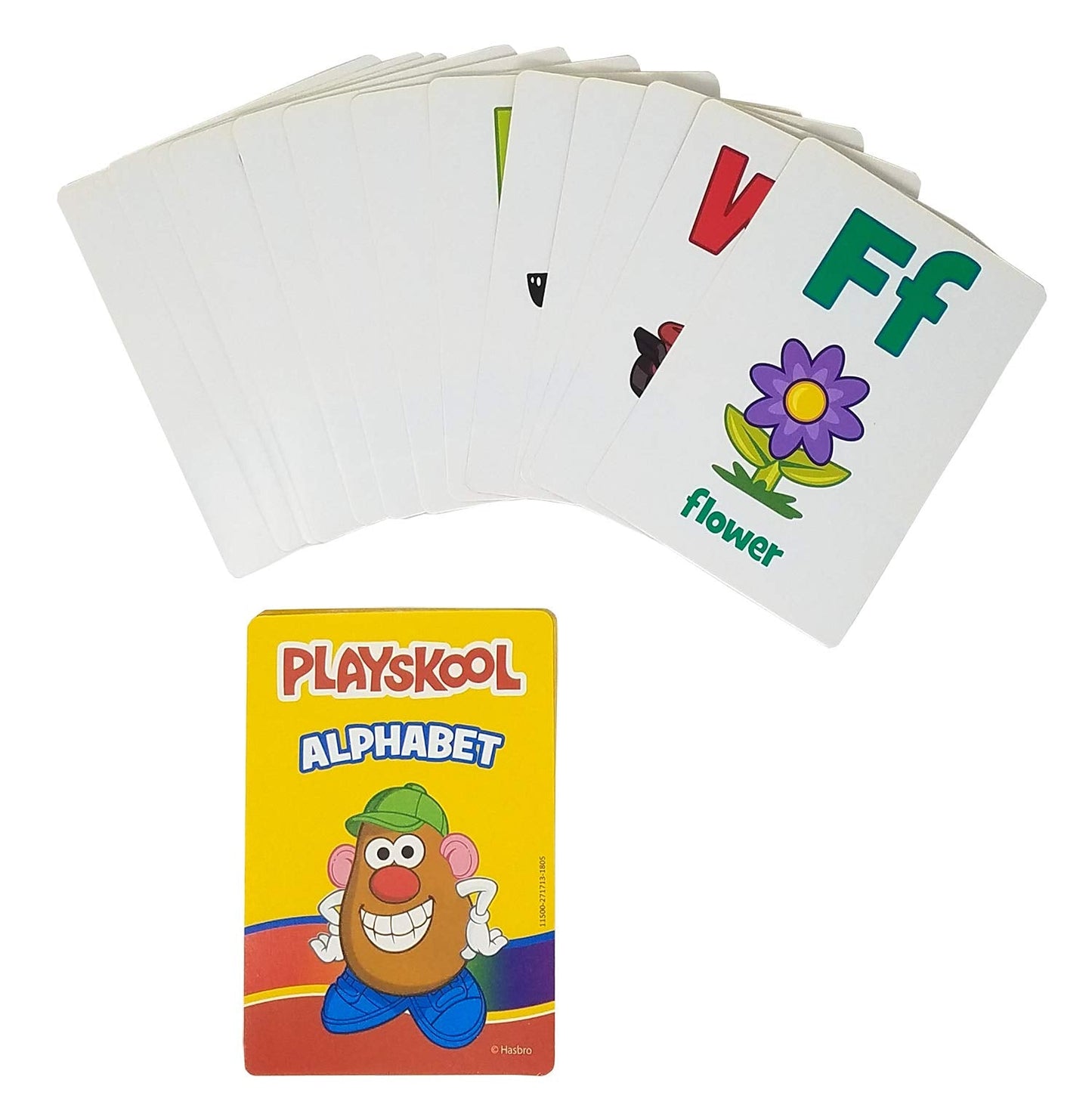 Playskool Flash Cards Value Pack - Alphabet, First Words, Shapes & Colors, Numbers | PreK–K
