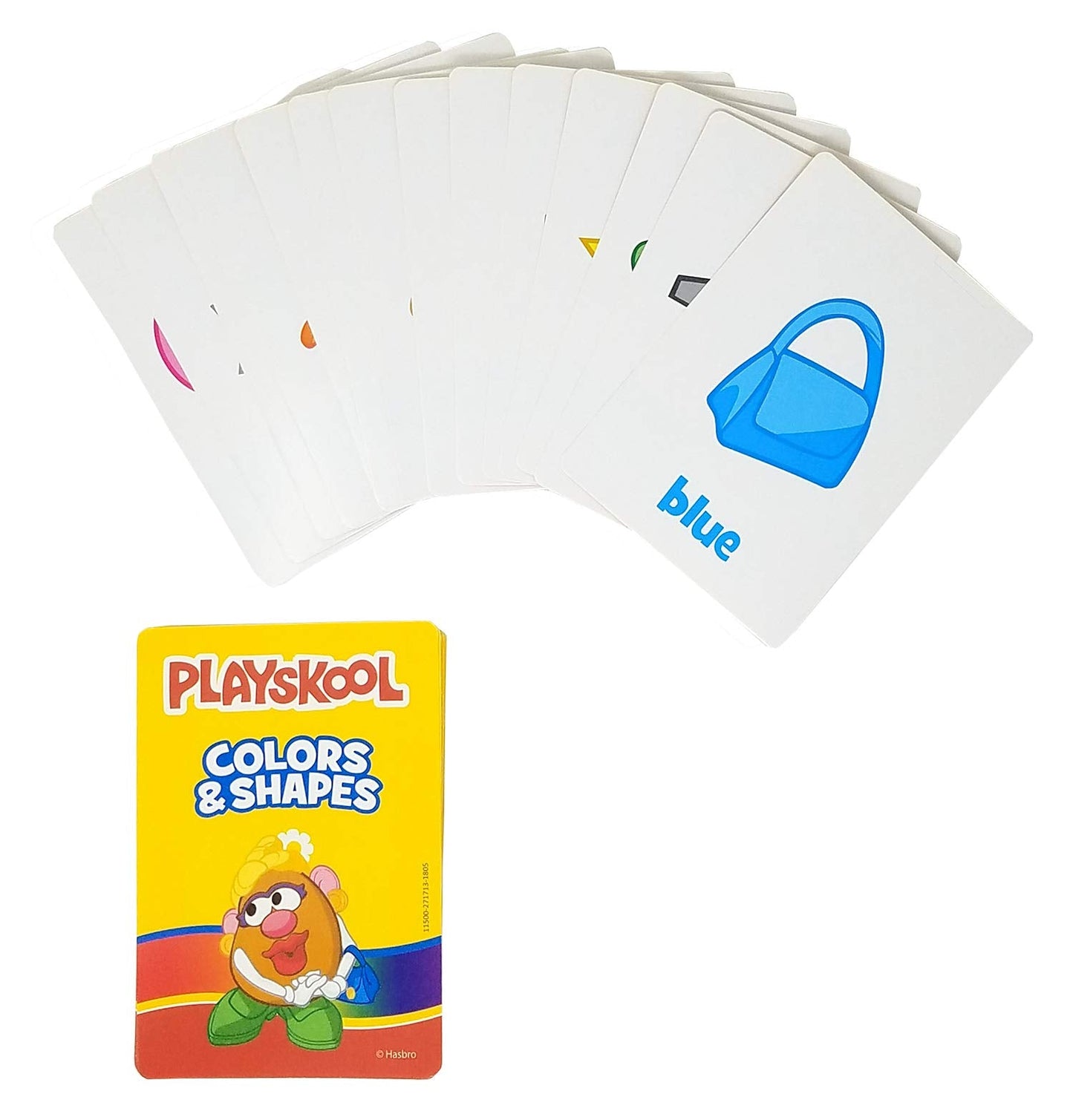 Playskool Flash Cards Value Pack - Alphabet, First Words, Shapes & Colors, Numbers | PreK–K