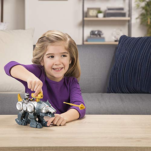 PlaySkool Heroes Power Rangers Silver Ranger & Wolf Zord 2-Pack – Dino Thunder Collectible Toys