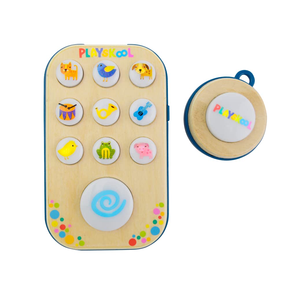 Playskool Little Wonders Gimme-A-Ring Toy Phone – Record & Ring Messages for Baby (6m+)