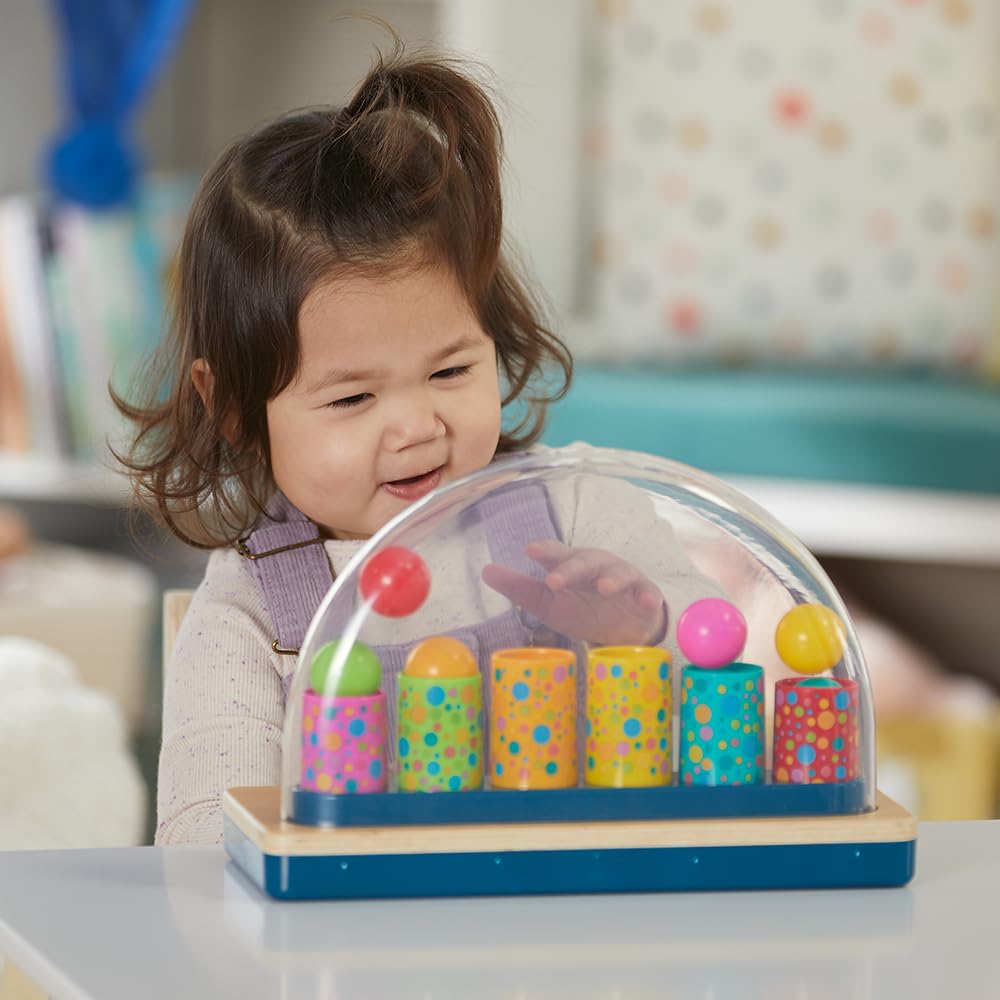 Playskool Little Wonders Pop-A-Tune – Colorful Tubes & Keys Toy for 12 Months+