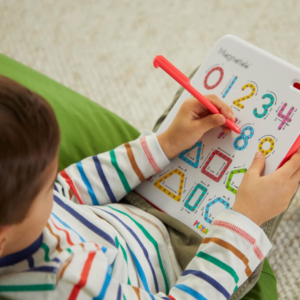 Playskool Magnatab — Numbers & Shapes Magnetic Drawing Board for Toddlers (Ages 3+)