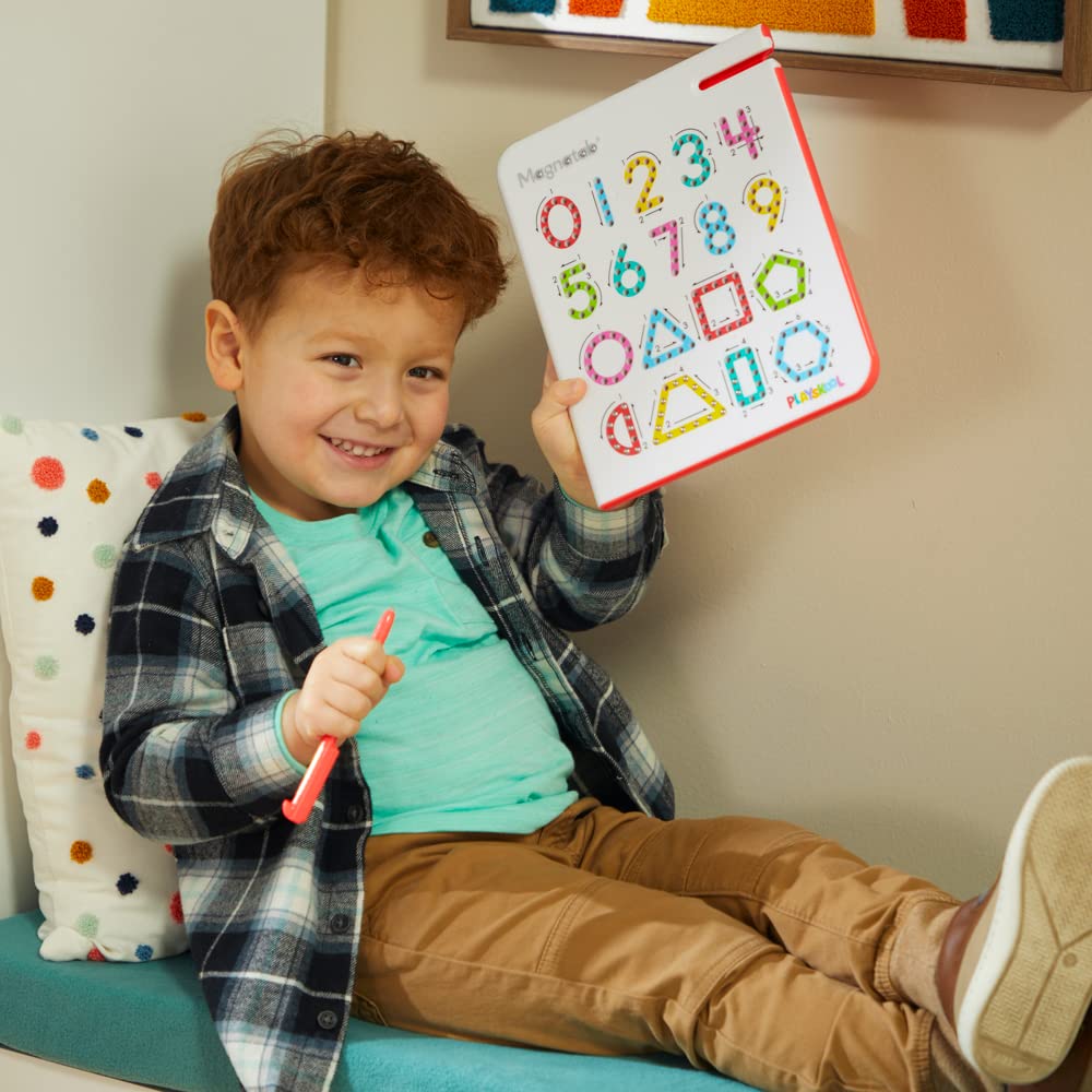Playskool Magnatab — Numbers & Shapes Magnetic Drawing Board for Toddlers (Ages 3+)