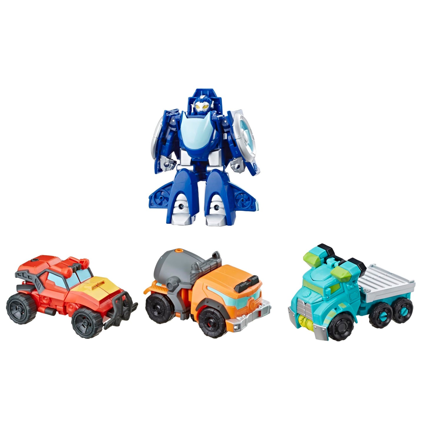Playskool Heroes Transformers Rescue Bots Academy Rescue Team Pack – 4 Converting Figures (Ages 3+) | Amazon Exclusive