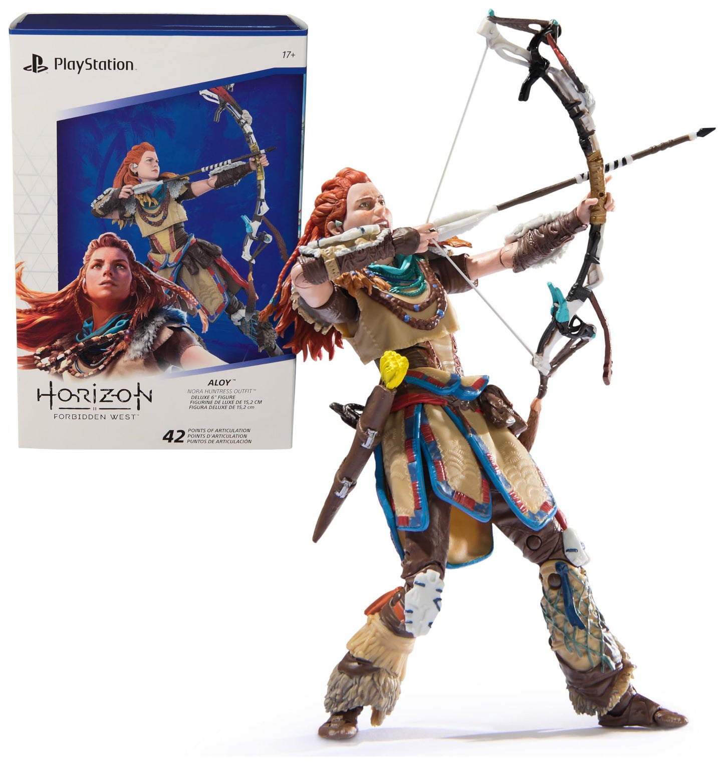 PlayStation Horizon Forbidden West Aloy Deluxe 6-Inch Figure | The Shapes Collection