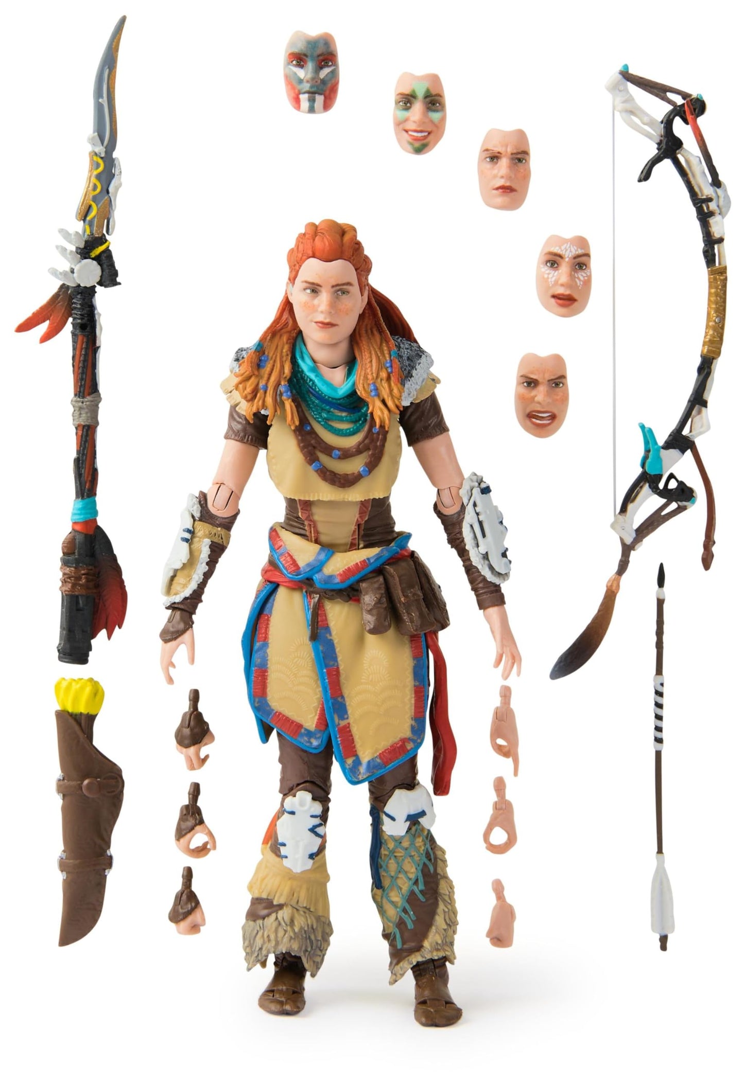 PlayStation Horizon Forbidden West Aloy Deluxe 6-Inch Figure | The Shapes Collection