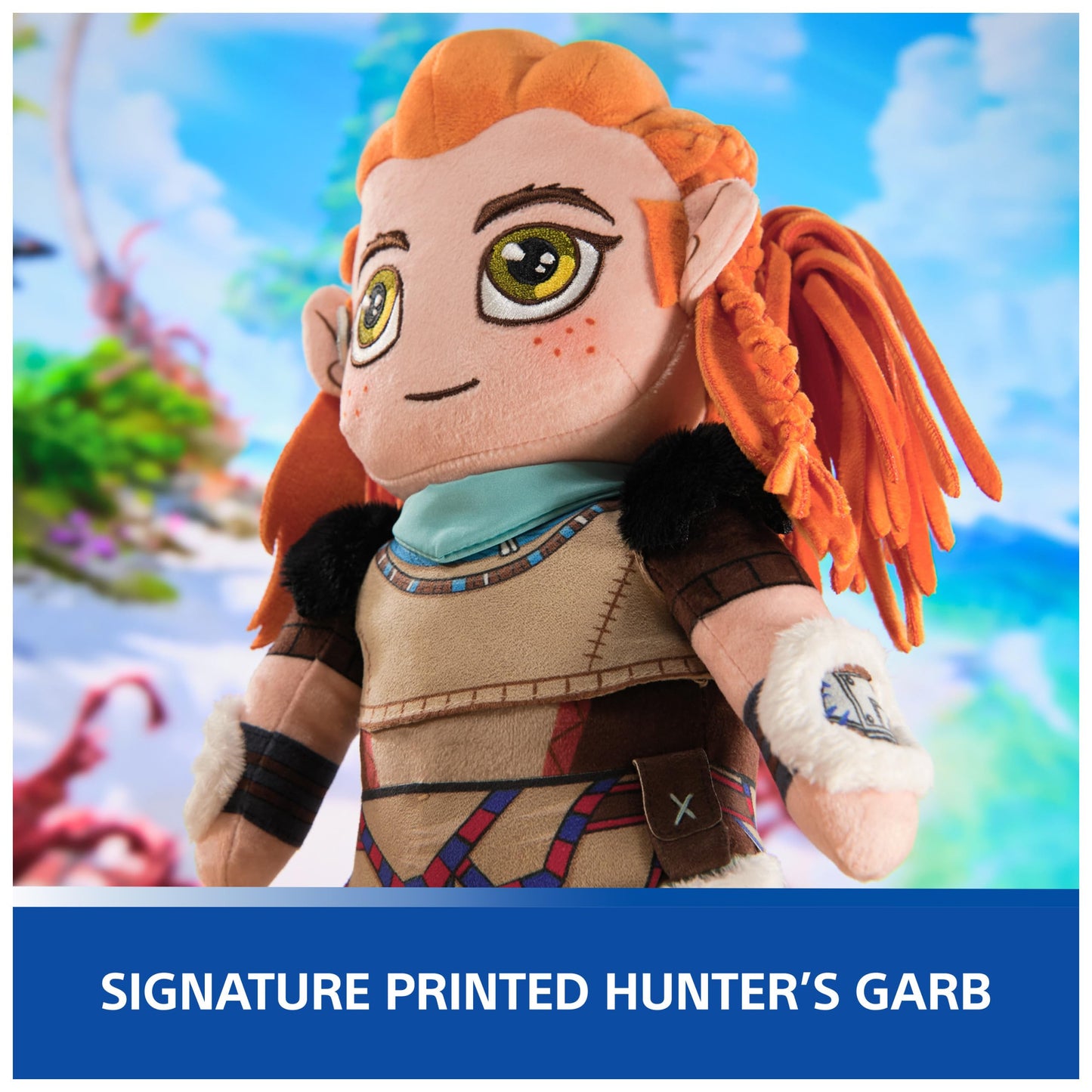 PlayStation Horizon Forbidden West Aloy 10-Inch Premium Collector Plush – Official PS5 Toy & Gift