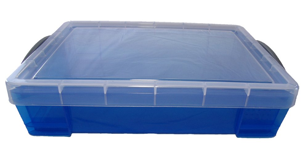 PlayTherapySupply Small Portable Sand Tray with Lid – Travel-Ready, Waterproof & Durable