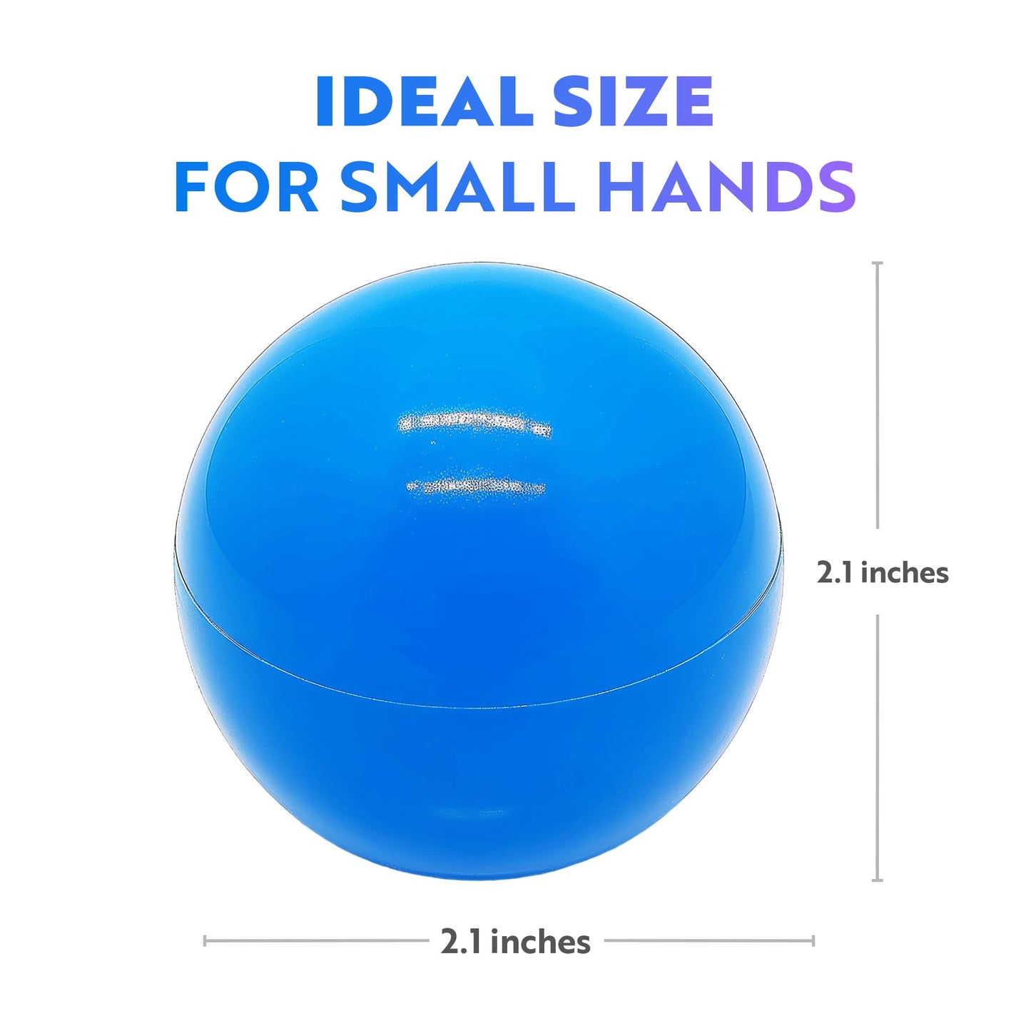 Playz Soft Plastic Mini Ball Pit Balls – 500 Count, 8 Colors, Crush-Proof, Non-Toxic, BPA & Phthalate Free