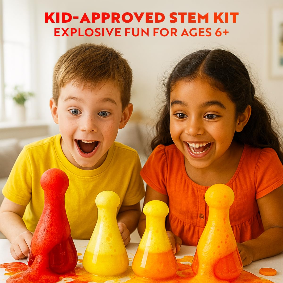 Playz Mega Kaboom! 150+ Explosive Science Experiments Kit for Kids 8–12