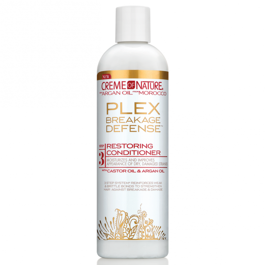 Creme Of Nature Plex Breakage Defense Restoring Conditioner 12 oz / 355 ml - For Stronger, Healthier Hair