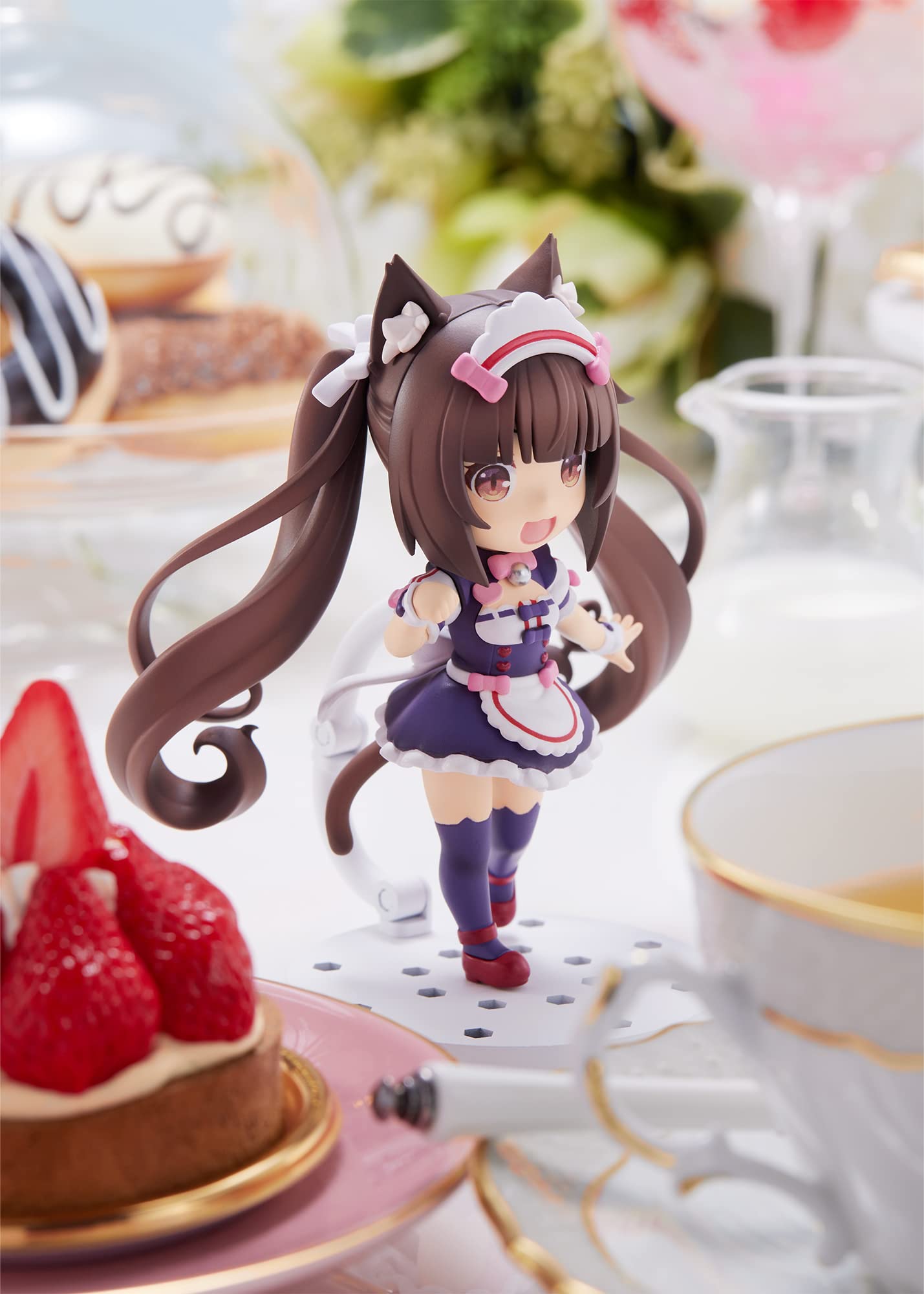 Plum Nekopara Chocola Mini-Figure 4-Inch PVC – Display-Ready Collectible