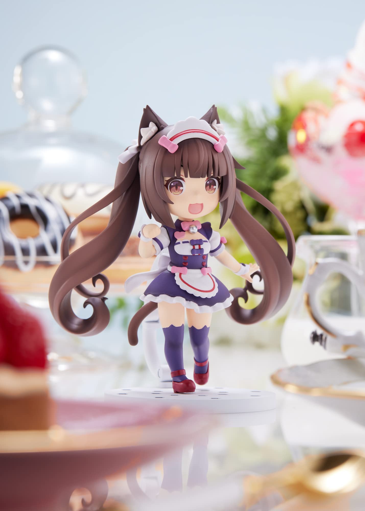 Plum Nekopara Chocola Mini-Figure 4-Inch PVC – Display-Ready Collectible