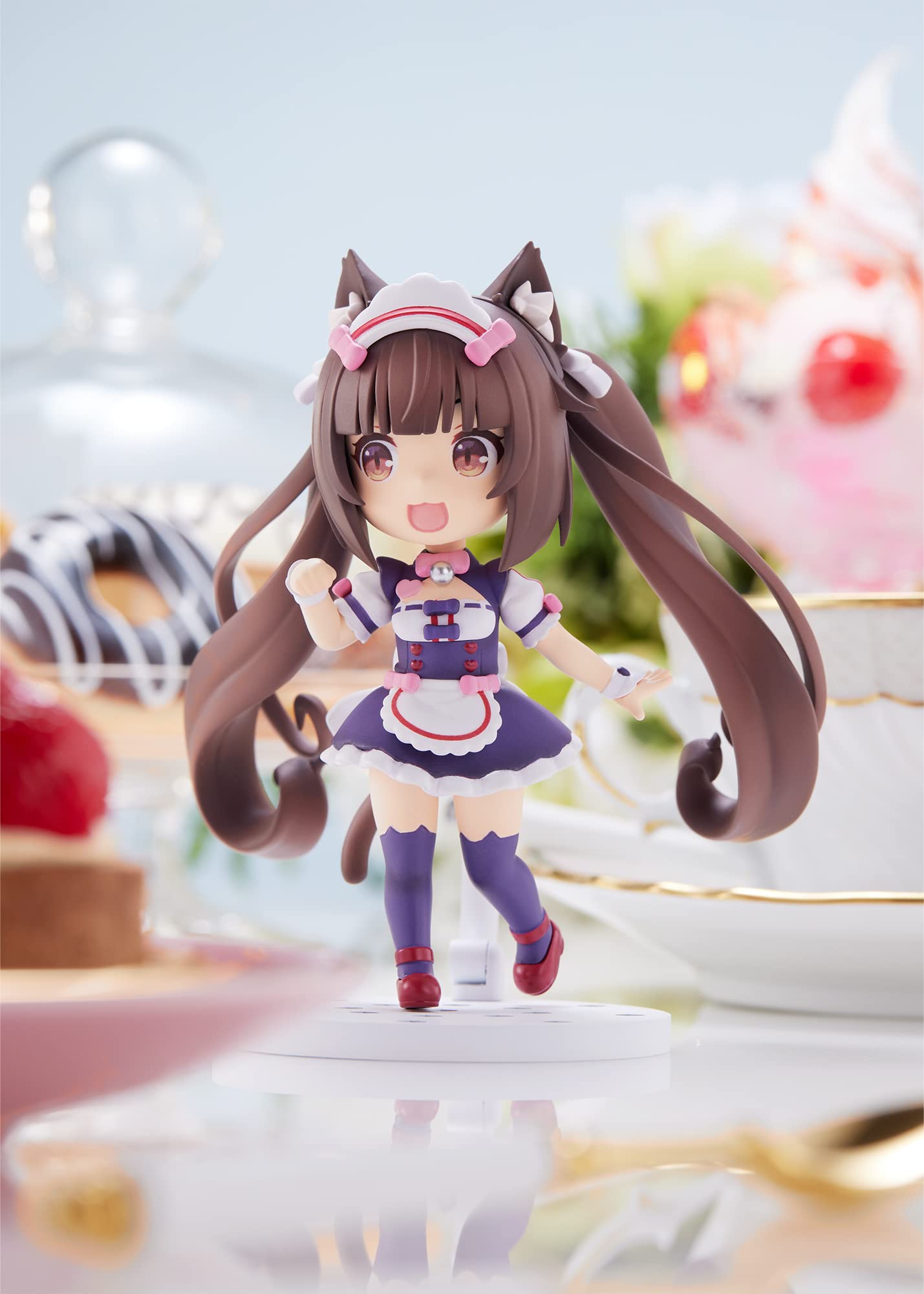 Plum Nekopara Chocola Mini-Figure 4-Inch PVC – Display-Ready Collectible