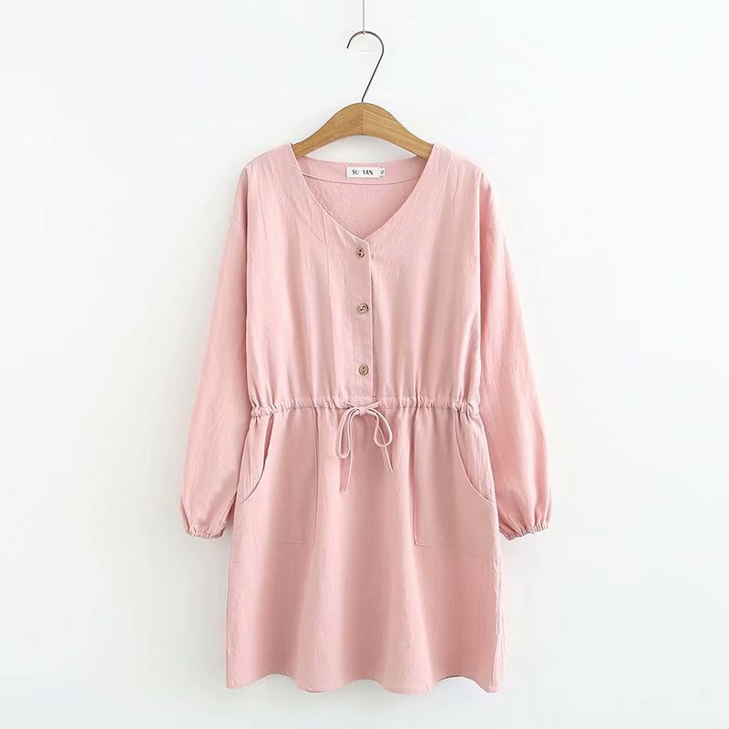 Plus Size Women's Waist Dress