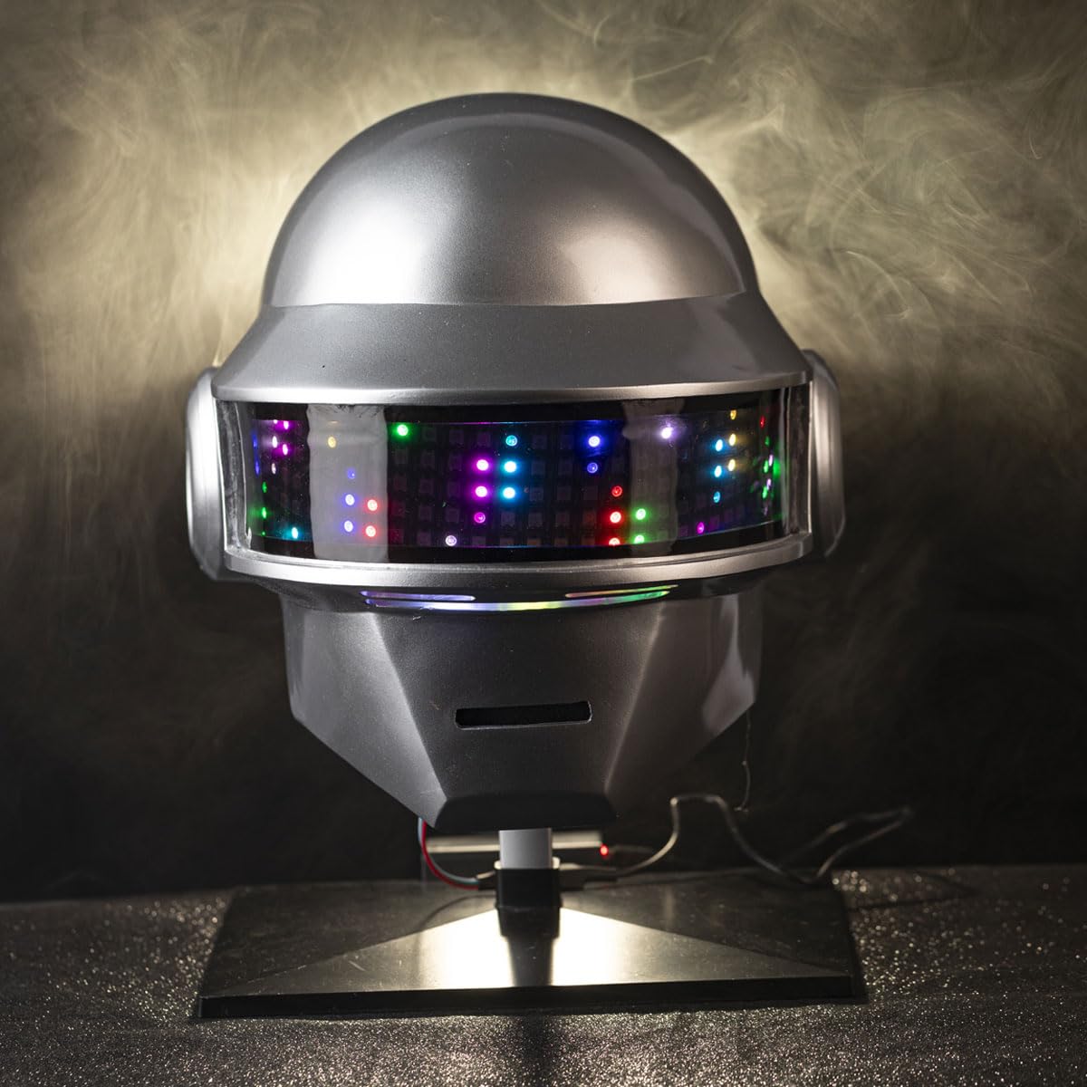Pluscraft Deluxe Punk Helmet Cosplay Mask – LED Thomas Ver | Premium Resin & PVC Mask for Men, Halloween & Festivals
