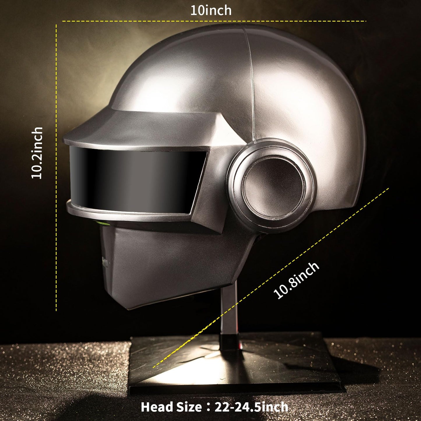Pluscraft Deluxe Thomas Guy Helmet – Punk Cosplay Mask for Halloween & Festivals
