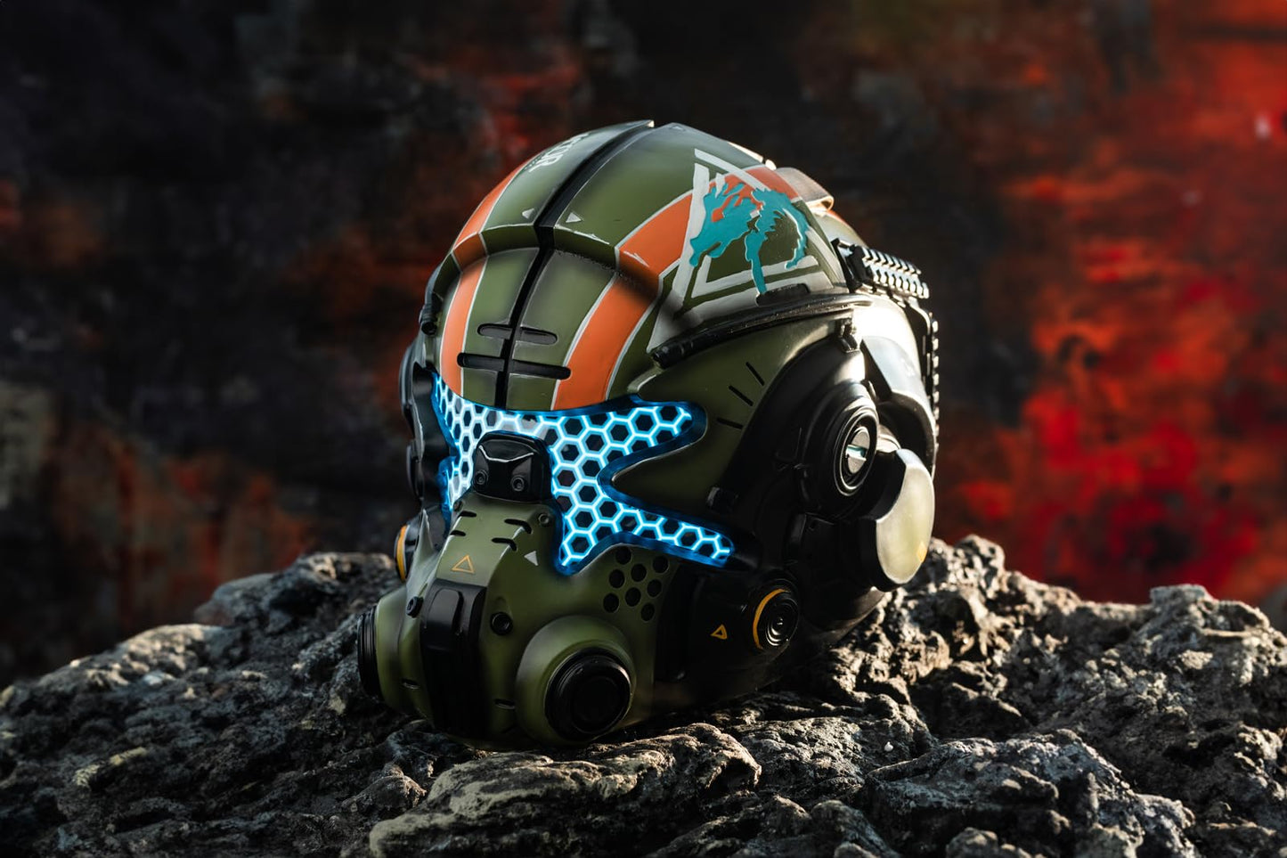 Pluscraft J Cooper Full Head Mask – Upgraded Halloween Cosplay Helmet (1:1 Scale)