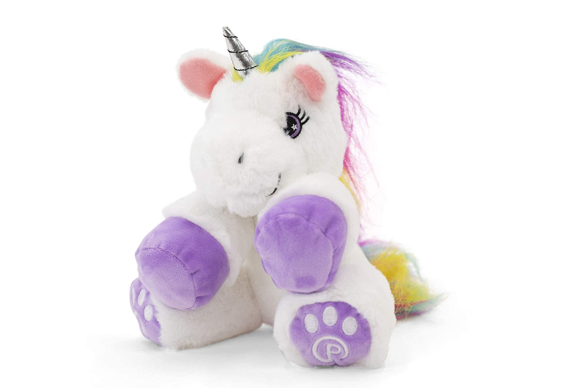 Plushible Poppy The Unicorn – 10 Inch Plush Toy, Ultra-Soft, Machine Washable