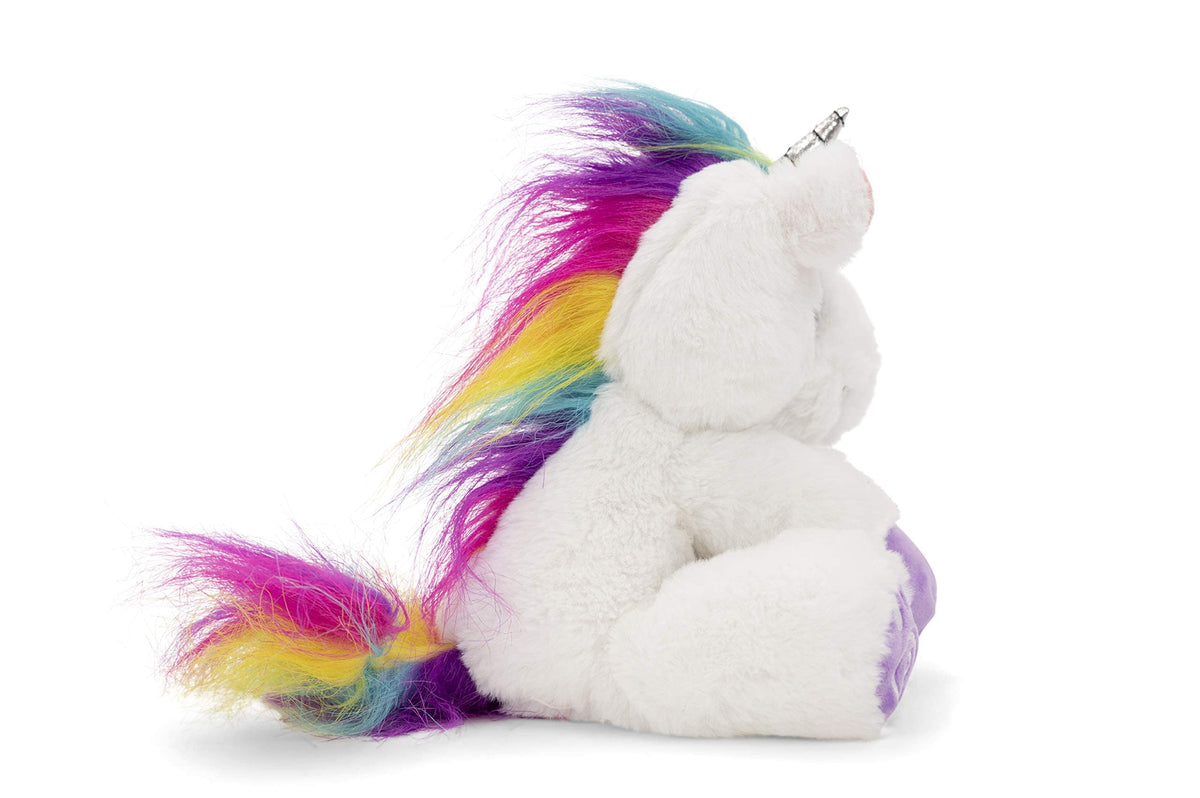 Plushible Poppy The Unicorn – 10 Inch Plush Toy, Ultra-Soft, Machine Washable